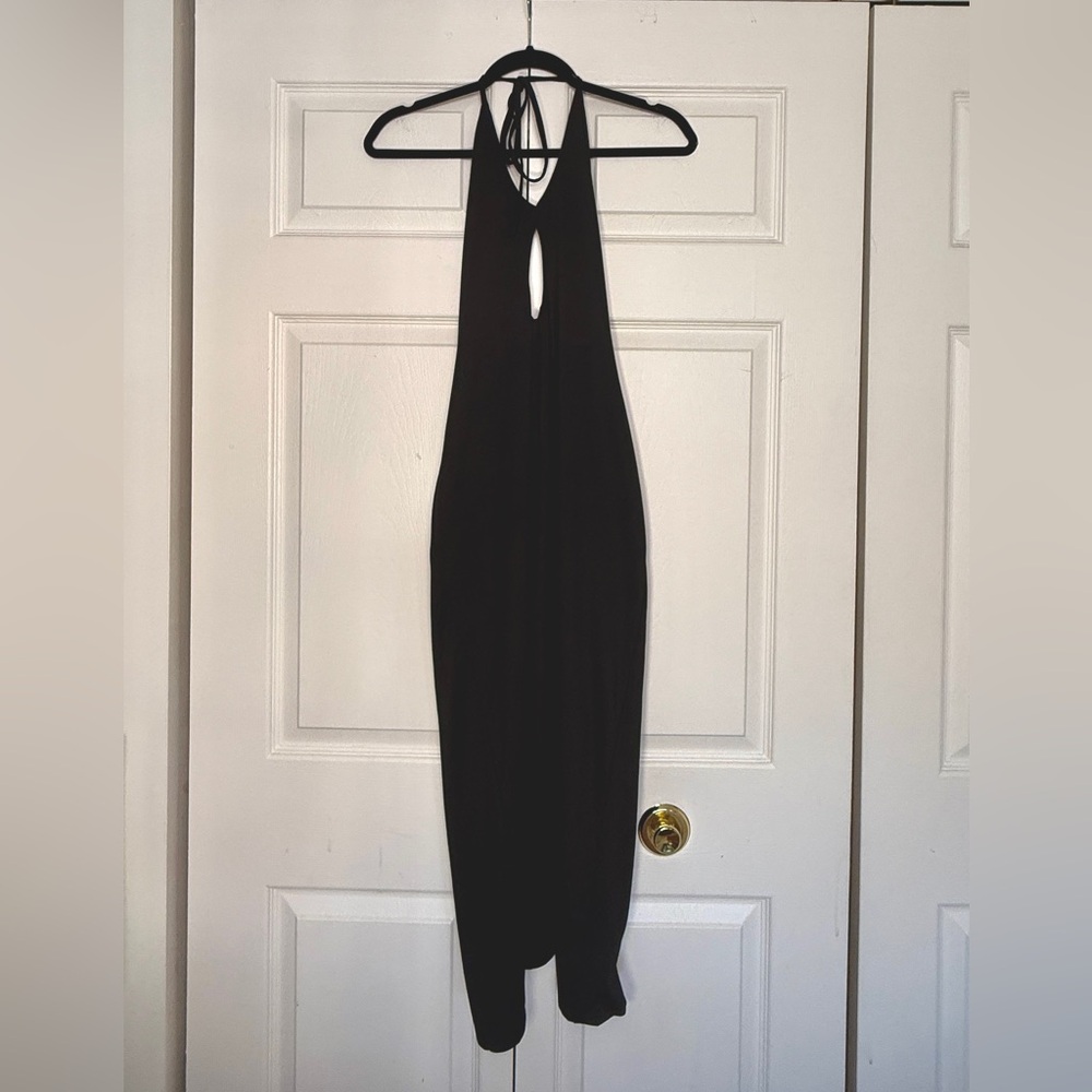 Princess Polly Black Maxi Gown With Keyhole Cutout Low Back